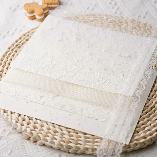 15Pcs Handmade Scrapbook Art Paper