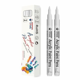 Two acrylic paint pens with packaging
