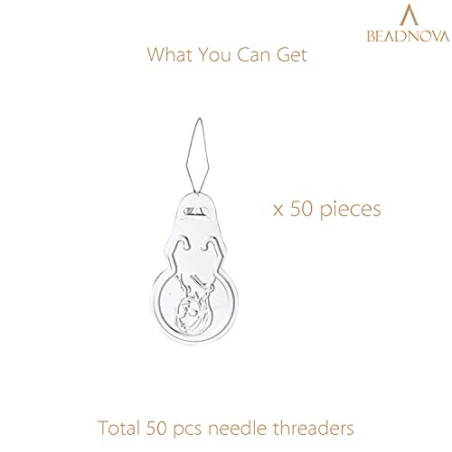 Beadnova needle threaders, 50 pieces.