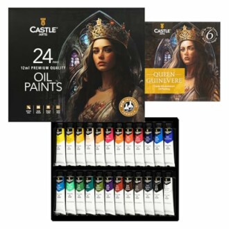 Castle Art Supplies 24 X 12ML Oil Paint Set