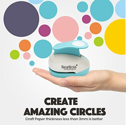 BearBoss 5 Circle Paper Punch