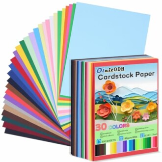 Oleitodh Colored Cardstock