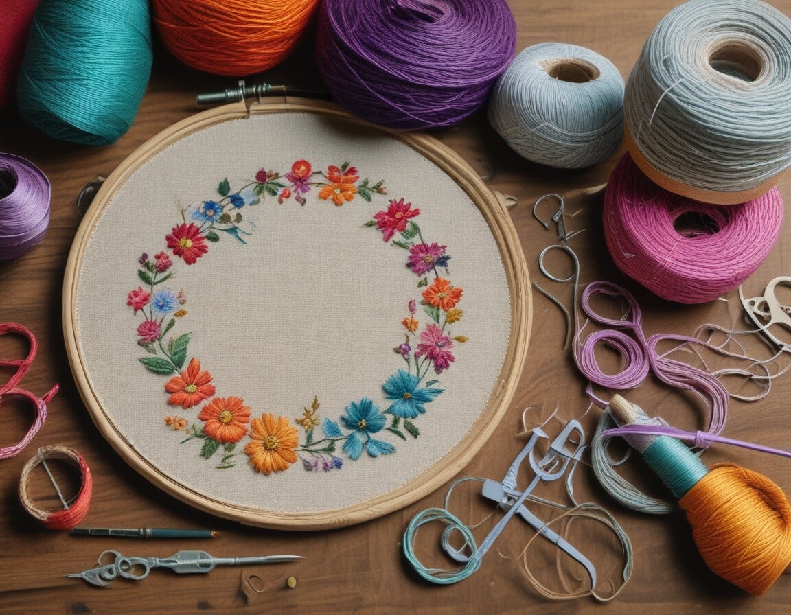 Embroidery and Sewing Kits