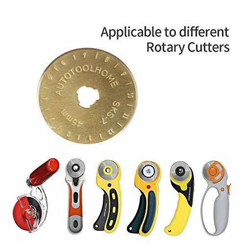 Rotary cutter blades and compatible cutters.