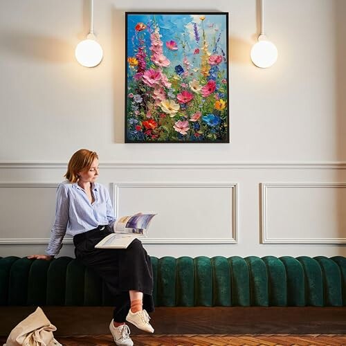 Hutarosl Wild Flowers Paint by Numbers Kit